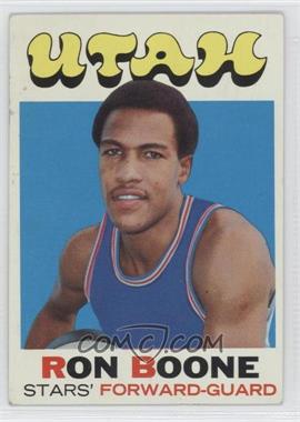 1971-72 Topps - [Base] #178 - Ron Boone [Good to VG‑EX]