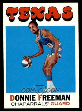 1971-72 Topps - [Base] #220 - Donnie Freeman [NM MT]