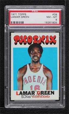 1971-72 Topps - [Base] #39 - Lamar Green [PSA 8 NM‑MT]