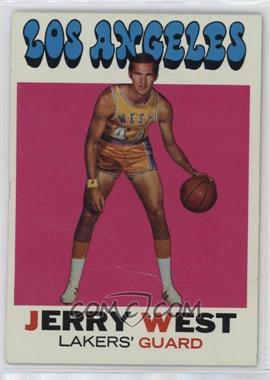 1971-72 Topps - [Base] #50 - Jerry West [Good to VG‑EX]