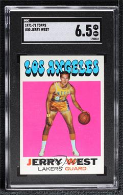 1971-72 Topps - [Base] #50 - Jerry West [SGC 6.5 EX/NM+]