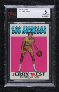 1971-72 Topps - [Base] #50 - Jerry West [BVG 5 EXCELLENT]
