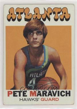 1971-72 Topps - [Base] #55 - Pete Maravich [Good to VG‑EX]