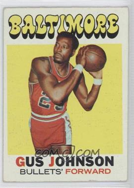 1971-72 Topps - [Base] #77 - Gus Johnson