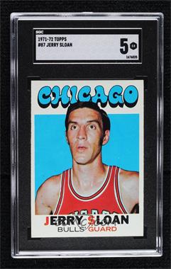 1971-72 Topps - [Base] #87 - Jerry Sloan [SGC 5 EX]