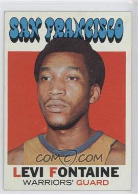 1971-72 Topps - [Base] #92 - Levi Fontaine [Good to VG‑EX]