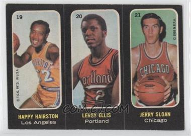 1971-72 Topps - Trios Stickers #19-20-21 - Happy Hairston, Leroy Ellis, Jerry Sloan