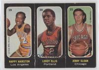 Happy Hairston, Leroy Ellis, Jerry Sloan [Good to VG‑EX]