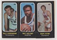 Billy Cunningham, Walt Bellamy, Geoff Petrie