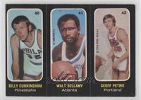 Billy Cunningham, Walt Bellamy, Geoff Petrie