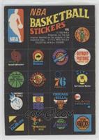NBA Team Logos [Good to VG‑EX]