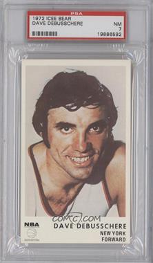 1972-73 Icee Bear - [Base] #_DADE - Dave DeBusschere [PSA 7 NM]