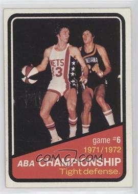 1972-73 Topps - [Base] - Blank Back #246 - ABA Championship - Game #6