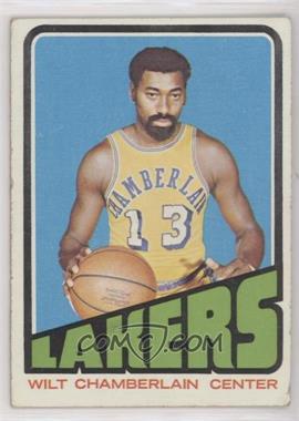 1972-73 Topps - [Base] #1 - Wilt Chamberlain [Poor to Fair]