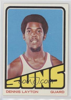 1972-73 Topps - [Base] #106 - Dennis Layton