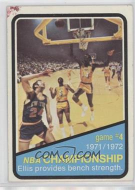 1972-73 Topps - [Base] #157 - NBA Championship - Game #4 [Poor to Fair]