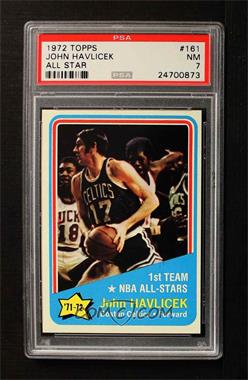 1972-73 Topps - [Base] #161 - John Havlicek [PSA 7 NM]