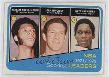 1972-73 Topps - [Base] #171 - Kareem Abdul-Jabbar, John Havlicek, Tiny Archibald