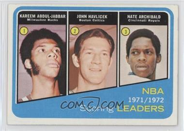 1972-73 Topps - [Base] #171 - Kareem Abdul-Jabbar, John Havlicek, Tiny Archibald