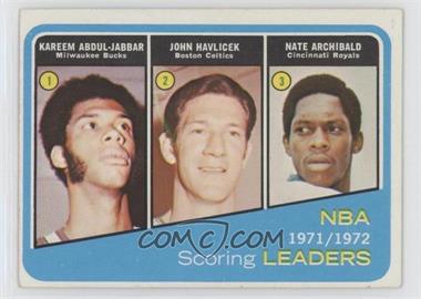 1972-73 Topps - [Base] #171 - Kareem Abdul-Jabbar, John Havlicek, Tiny Archibald