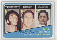 Kareem Abdul-Jabbar, John Havlicek, Tiny Archibald