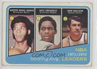 Kareem Abdul-Jabbar, Tiny Archibald, John Havlicek [Good to VG‑…