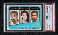 Wilt Chamberlain, Kareem Abdul-Jabbar, Walt Bellamy [PSA 6 EX‑M…