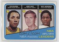 Lenny Wilkens, Jerry West, Nate Archibald