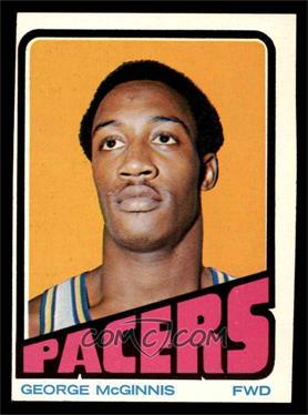 1972-73 Topps - [Base] #183 - George McGinnis [VG EX]