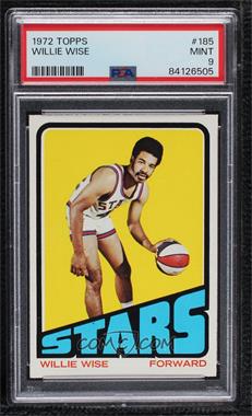 1972-73 Topps - [Base] #185 - Willie Wise [PSA 9 MINT]