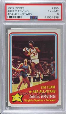 1972-73 Topps - [Base] #255 - Julius Erving [PSA 6 EX‑MT]