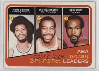 1972-73 Topps - [Base] #260 - Artis Gilmore, Larry Jones, Tom Washington