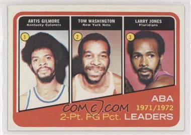 1972-73 Topps - [Base] #260 - Artis Gilmore, Larry Jones, Tom Washington