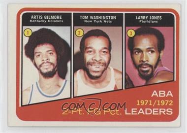 1972-73 Topps - [Base] #260 - Artis Gilmore, Larry Jones, Tom Washington