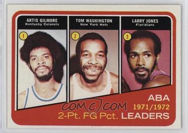 1972-73 Topps - [Base] #260 - Artis Gilmore, Larry Jones, Tom Washington