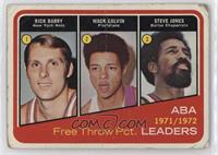 Rick Barry, Mack Calvin, Steve Jones [Poor to Fair]