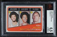 Artis Gilmore, Julius Erving, Mel Daniels [BGS 6.5 EX‑MT+]