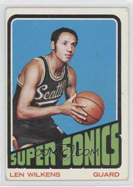 1972-73 Topps - [Base] #81 - Lenny Wilkens [Good to VG‑EX]