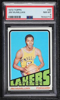 1972-73 Topps - [Base] #89 - Jim McMillian [PSA 8 NM‑MT]