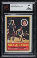 Pete Maravich [BVG 7 NEAR MINT]