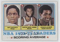 League Leaders - Nate Archibald, Kareem Abdul-Jabbar, Spencer Haywood