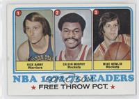 League Leaders - Rick Barry, Calvin Murphy, Mike Newlin [Good to VG&#…