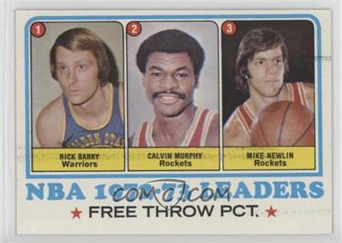 1973-74 Topps - [Base] #156 - League Leaders - Rick Barry, Calvin Murphy, Mike Newlin