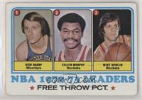 League Leaders - Rick Barry, Calvin Murphy, Mike Newlin [Poor to Fair]