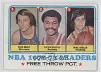 League Leaders - Rick Barry, Calvin Murphy, Mike Newlin