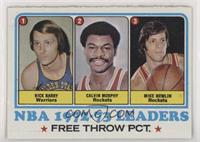 League Leaders - Rick Barry, Calvin Murphy, Mike Newlin