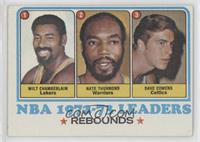 League Leaders - Wilt Chamberlain, Nate Thurmond, Dave Cowens