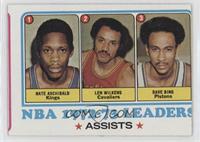 League Leaders - Dave Bing, Nate Archibald, Len Wilkens