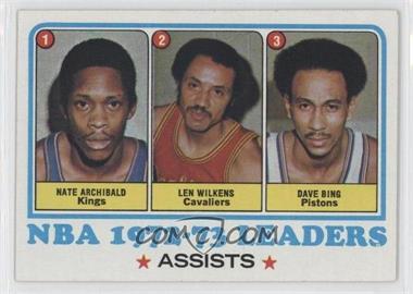 1973-74 Topps - [Base] #158 - League Leaders - Dave Bing, Nate Archibald, Len Wilkens