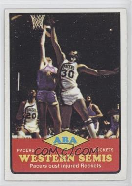 1973-74 Topps - [Base] #202 - ABA Western Semis - Connie Hawkins, George McGinnis